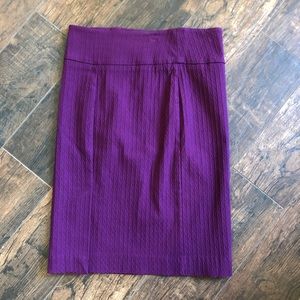 Christina Textured Pencil Skirt